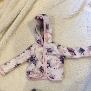 Burt’s bees organic baby jacket reversible